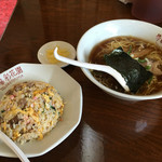 Saikaen - 「ラーメン＋半チャーハン」800円