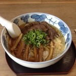 Daichan Udon - 肉うどんにゴボ天トッピング