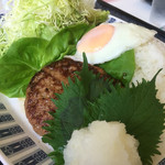 ふるさと鳥久 - おろしハンバーグもボリューム満点！