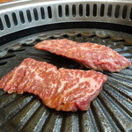 玉一 - ☆肉厚で大きいサイズのハラミも旨い☆