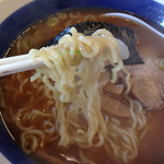 8 Ban Ramen Shimosho Ten - 麺アップ