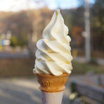 Kaida Kogen Ice cream Kobo - とうもろこしソフト（361円）（2014/11）