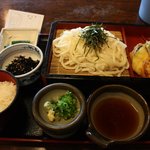 Seijuan - 天ざるうどん定食1020円