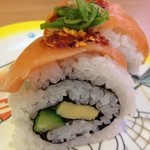 Kappa Sushi Nara Ni Mei Ten - サーモン
                        ねぎラー油ロール