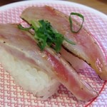 Kappa Sushi Nara Ni Mei Ten - ステーキ風　まぐろ漬け炙り