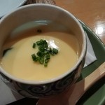 えん家 - お通しの茶碗蒸し