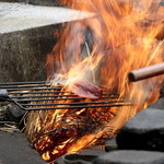 黒潮工房 - 鰹わら焼き中 '15 8月中旬