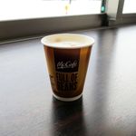 McDonald's Uebetsu Kodai Shopping Center Ten - カフェラテＭのアップ