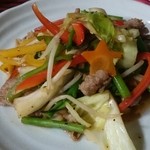 Baan Thai - 野菜のうま煮炒め