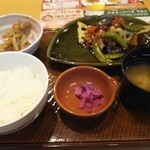 Gusto Hachinoheruya Ten - 鶏の黒酢あんかけ