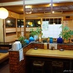 Maruhachi Udon - 2015年12月　広々した店内