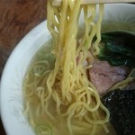 中華飯店 菜園 - 中太縮れ麺