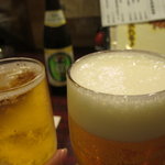 まんまる - 泡が美味しい生ビール