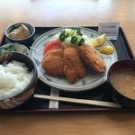 味のさかえや - ヒレカツ定食（950円）