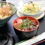 Sho - てこね寿司と伊勢うどんのセット1600円(税別)