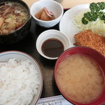 Kuroshio An - 常陸牛コロッケセット　830円