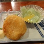 田舎料理 わらく - コロッケ♪旨っ