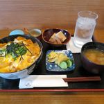 Aji no Kazuki - 比内親子丼（1.480円）