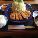 Tonkatsu Waraku - 平日限定 ランチメニュー
                      ローズカツ膳＝９８０円