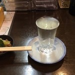 千輝肴 - 半年以上ぶり、二回目の来店。今日入ったという高知の酔鯨ととんたん焼きを頼んでみた。