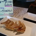 恵比須 弐式 ブヒブヒ - セットの餃子