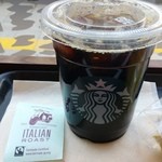 スターバックス・コーヒー - Tアイス・イタリアンロースト(320円税)です。