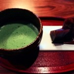 抹茶カフェ　茶歩 - お抹茶とお菓子のセット