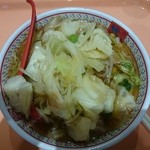 Dotonbori Kamukura Ionmorushijonawateten - 野菜たっぷりラーメン