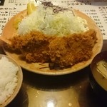 銭形 - 海老ひれ定食￥1,950