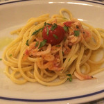 Trattoria Cannavaro - 生桜エビとチェリートマトのリングイーネ