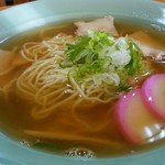 Tanba Ya - 「寿司ラーメンセット」のラーメン　h28.6.9撮影