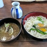 Kamo Kin Tsuruga Ten - つけ鴨うどん並　643円　