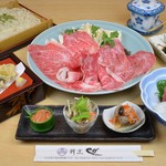 割烹 しが - 料理写真:霜降り和牛コース　　　３，７８０円