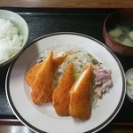 Goro - イカフライ定食　６５０円