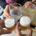 函南ゴルフ倶楽部 レストラン - 乾杯！！