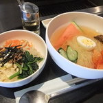 Yakiniku Korean cold noodles Moranbon Mihara Ten - 冷麺ランチ900円