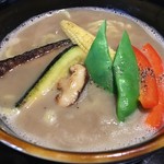 Shumenbo Sanoya - 2016年7月限定、鹿骨ラーメン(税込850円)