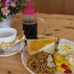 Cafe Mori - 手作り日替わりモーニングがドリンクについてきます。