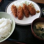 Goro - カキフライ定食　７５０円