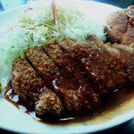 Tonkatsu Hiroki Tokuanhonten - 特選ヒレとんかつ＆海老クリームコロッケ定食