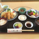 Shinojima - 刺身･カキフライ定食