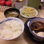 Matsuya Ohtsu Ten - テリたまハンバーグ定食