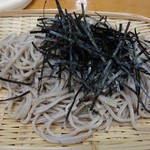 Ishibiki Teuchi Soba Hamaichi - 名物　鴨汁つけそば1,200円