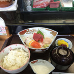 誠鮨 - 刺身定食（800円）