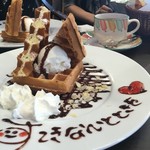 SoRa cafe feat.waffle cafe Sign - 