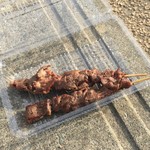 Sumibi Yakiniku Sho - 牛串１本、400円です。