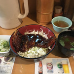 Aji Bei Don Ike Ten - ソースカツ丼のセット