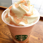 Starbucks Coffee Fukui Ken Saiseikai Byoin Ten - ネクタリン ピーチ クリーム フラペチーノ with ティーババロア