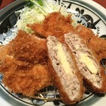 Tonkatsu Hamakatsu Kumamoto Hamasen Bypass Ten - バラエティカツ定食^_^