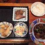 Yanagawa - 黒酢酢豚定食